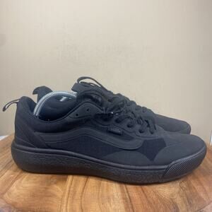 Vans Ultrarange Exo Mens Triple Black Low Top Size 11 MISMATCH Running Shoes